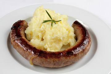 saucisse et purée 29112016