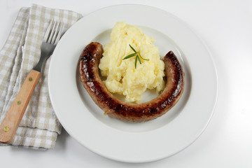 saucisse et purée 29112016