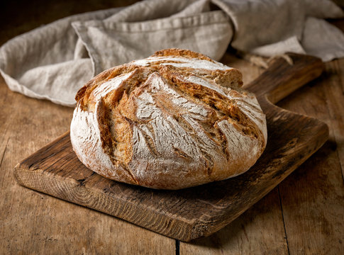 freshly baked bread - Powered by Adobe