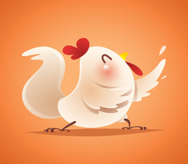 Rooster design. Chinese New Year. 