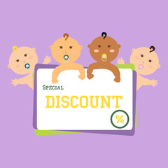 discount funny babies large banner