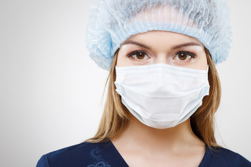 Portrait of medical worker