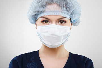 Portrait of medical worker