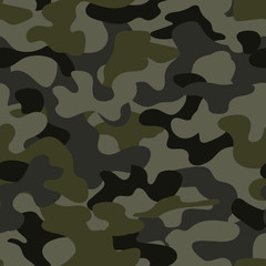 Modern fashion vector trendy camo pattern
