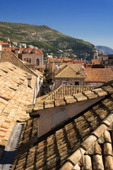 Dubrovnik Old Town view from City Walls