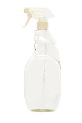 Detergents, body care products in plastic bottles