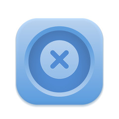  App Button - Round Square 