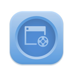  App Button - Round Square 