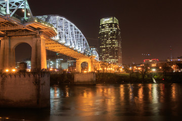 Stormy night in Nashville