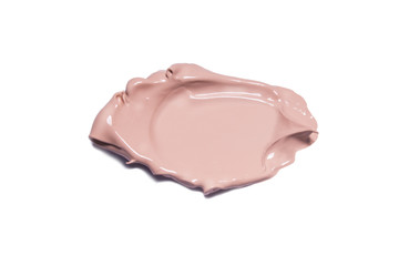Isolated liquid foundation sample