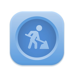      App Button - Round Square 