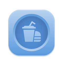      App Button - Round Square 