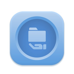      App Button - Round Square 