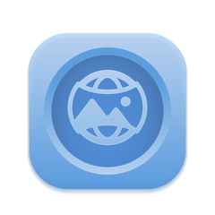 App Button - Round Square 