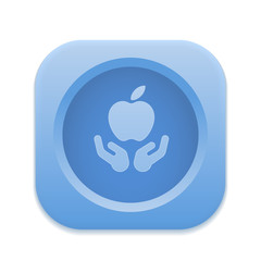 App Button - Round Square 