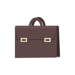 Brown Briefcase Icon