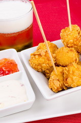 Chicken croquette tapa