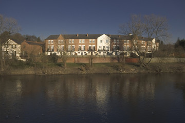 Obraz premium historic market town of bewdley worcestershire england uk