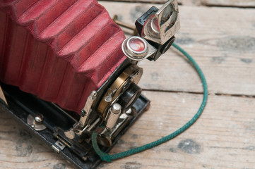 Retro vintage style camera