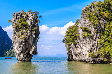 Fototapeta premium Thailand. James Bond Island in Phang Nga Bay.