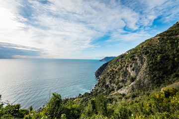 Szlak ścieżka spacer cinque terre park © BlackMediaHouse
