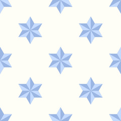 Fototapeta premium seamless pattern with star of David traditional Jewish symbol for your design