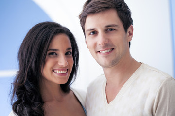 Happy Caucasian Couple