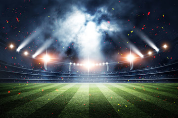 Stadium, 3d rendering © efks
