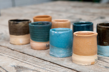 Hand made ceramic pottery products
