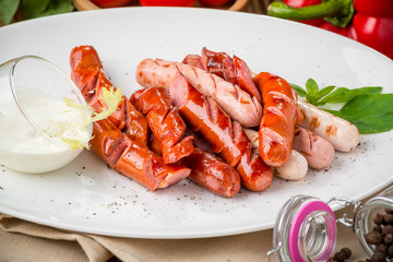 healthy food beautiful and tasty food on a plate

