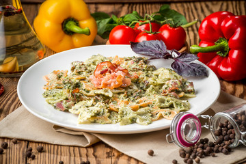 healthy food beautiful and tasty food on a plate