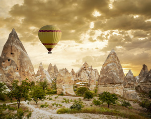 great tourist attraction Cappadocia balloon flight