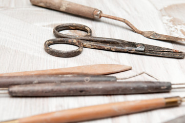 Pottery making tools