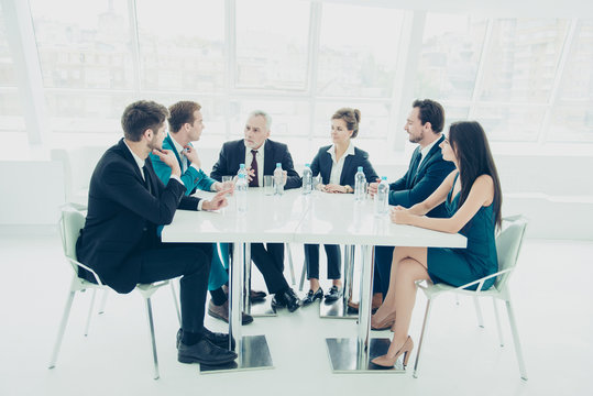 Business people planning future strategy of company growth