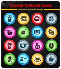 coffee icon set