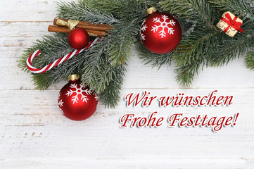 Frohe Festtage!