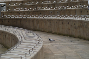 Outside the Corn Exchange provides a focal point for events, this public space was created after the 1996 redevelopment of Manchester and is one of the many public spaces in the city