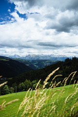 Mountain landscape of Dolomites Alps. Italy