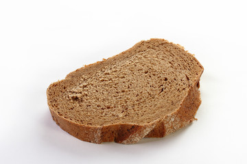 breads isolated white background