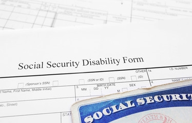 Social Security disability form