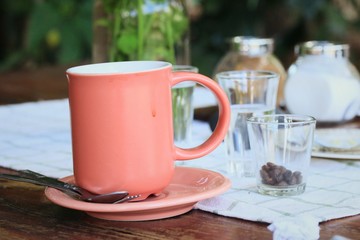 hot coffee