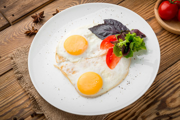 healthy food beautiful and tasty food on a plate