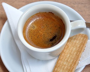 coffee and biscuit