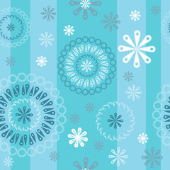 Abstract blue pattern