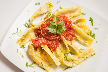 Pappardelle al sugo, Italian Pasta