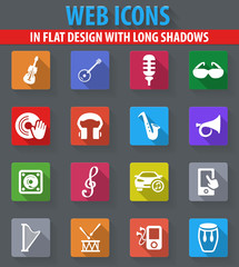 Disco Or Club icons set