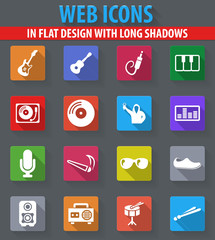 Disco Or Club icons set