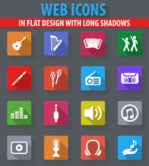 Disco Or Club icons set