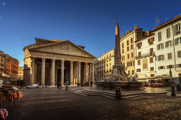 Naklejka na ściany i meble Pantheon in Rome, Italy