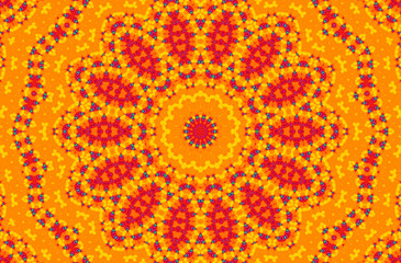 Abstract bright pattern
